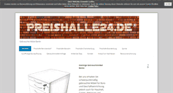 Desktop Screenshot of preishalle24.net